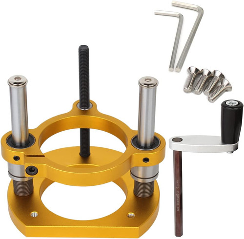Adjustable router lift for - lift,
