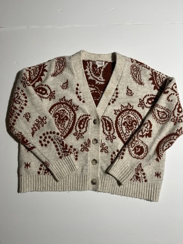 Cardigan womens l - a.n.a, cream