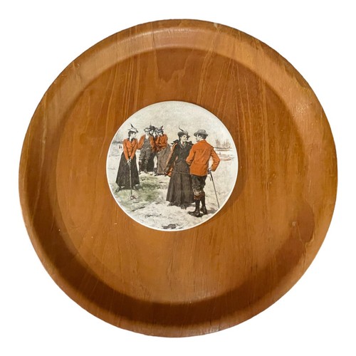 Vtg wooden serving - vtg,
