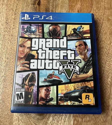 Grand theft auto - 5, ps4