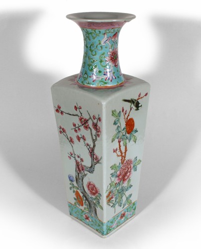 Chinese porcelain vase lamp - vase,