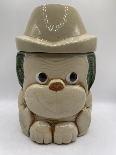 Vintage ceramic tan - vintage, brown