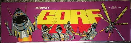 Gorf arcade marquee - gorf,