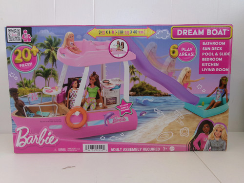 Barbie boat with pool - barbie,