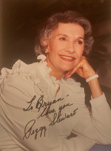 Hand signed peggy stewart 8x10 - hand,