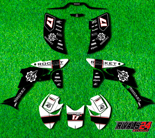 Honda trx 450r 450er graphics - 450r,