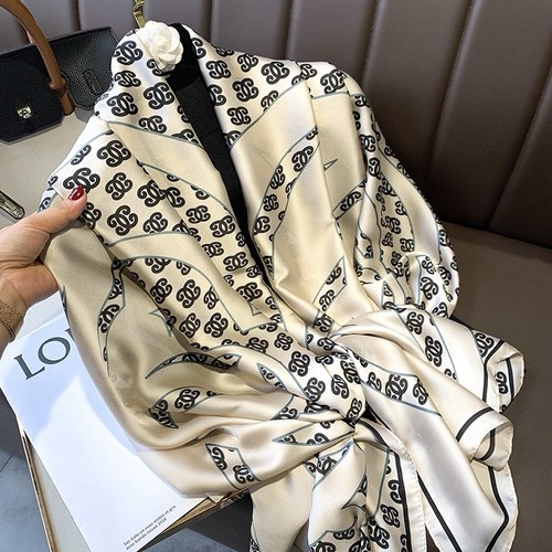 Luxury silk feel scarf - luxury,