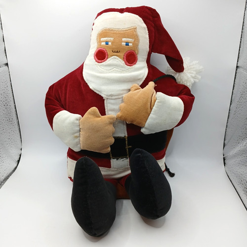 Vtg santa claus - vtg, plush