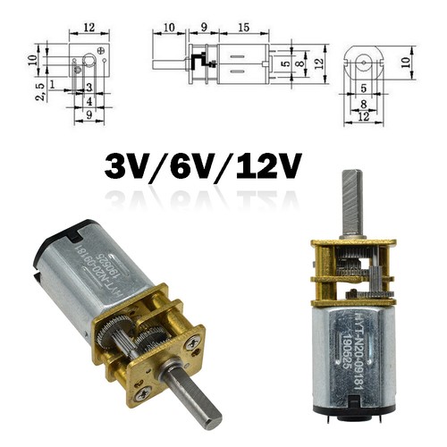 Ga12 n20 12v micro - ga12-n20, dc