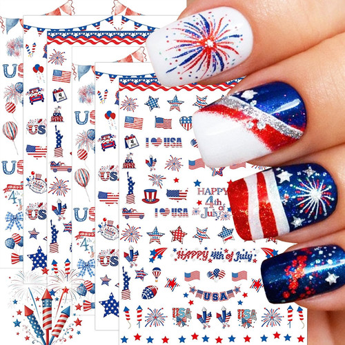 Sheets 4th july - july, nail