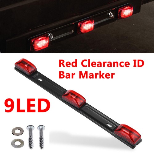 Led red trailer light bar - light,