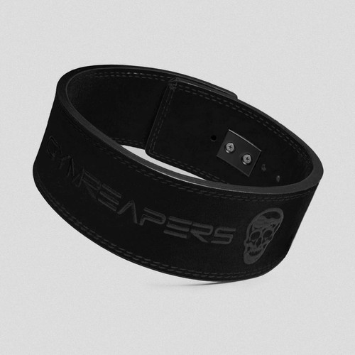 Gymreapers leather lever belt - leather,