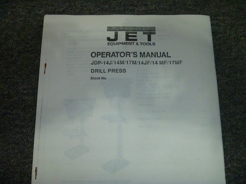 Jet equipment jdp - equipment, jdp-14j