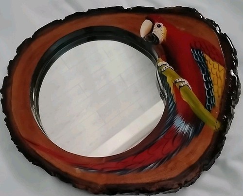 Tucan bird hand painted tree - hand,