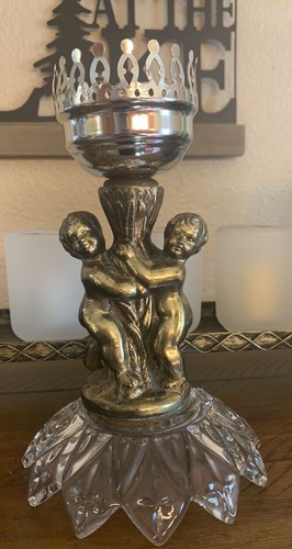 Table candle lamp angel - table, lamp-angel