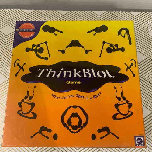 Mattel games thinkblot family - games,