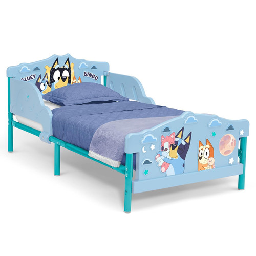 Bluey toddler bed blue - 3d,
