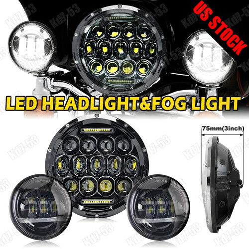 Inch led headlight fog - inch,