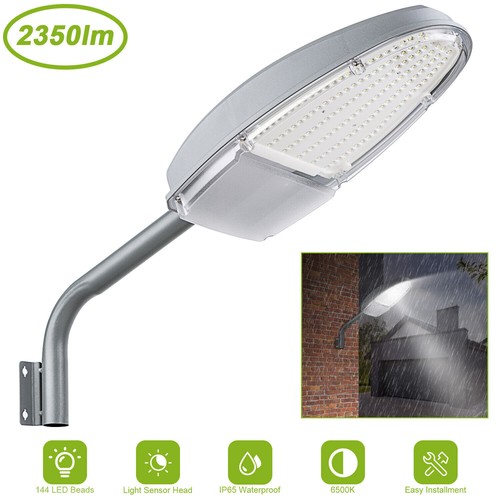 Led yard street light - dusk, to