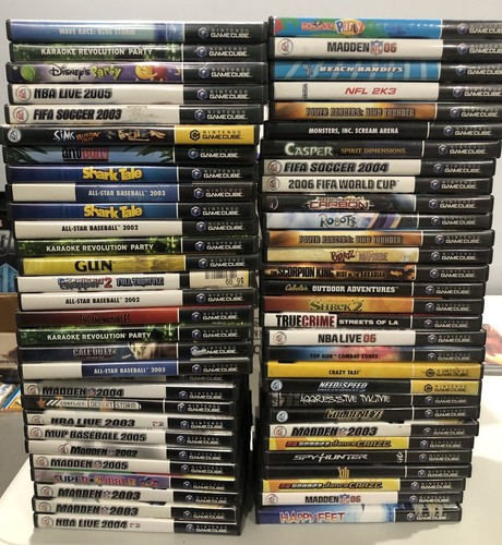 Nintendo gamecube games - gamecube,