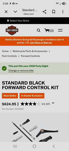 Sportster forward controls - sportster,
