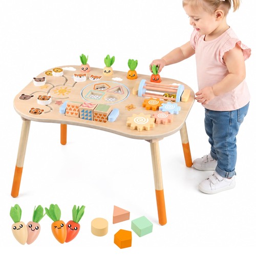 Wooden activity table - activity,