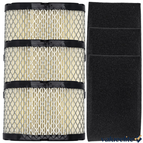 3pack air filter for honda - air,