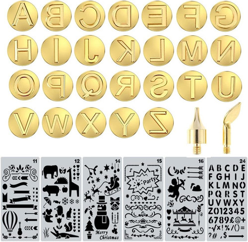 Wood burning tips letters - burning,