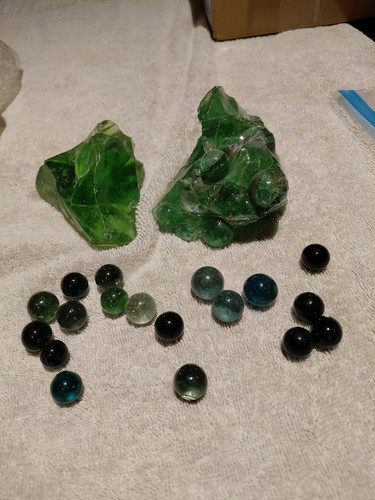 Vtg beautiful green colored - vtg,