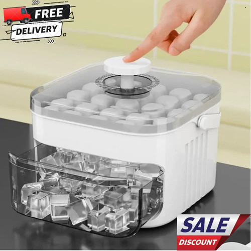 Cube ice maker - tray, with