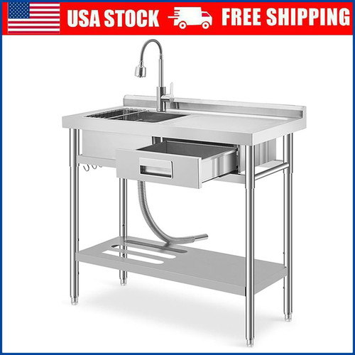 Stainless steel - 39.4",