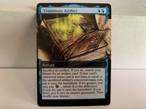 Transmute artifact altered - artifact,