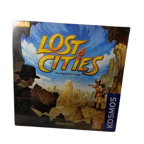 Lost cities the card game - game, (w/