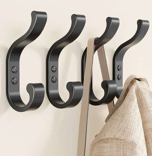 Coat hooks wall mount heavy - coat,