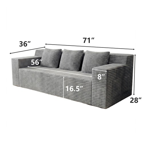 Seater floor sofa boneless - 3,
