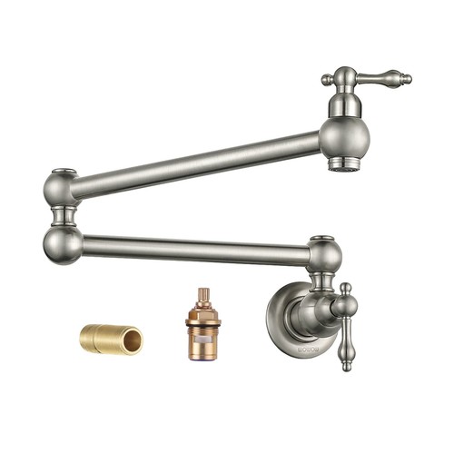 Pot filler faucet - filler, brushed
