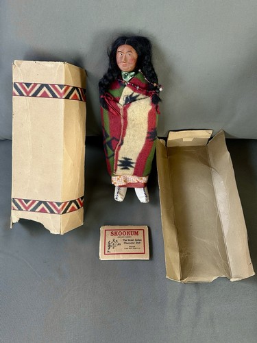 Vintage early skookum doll - vintage,