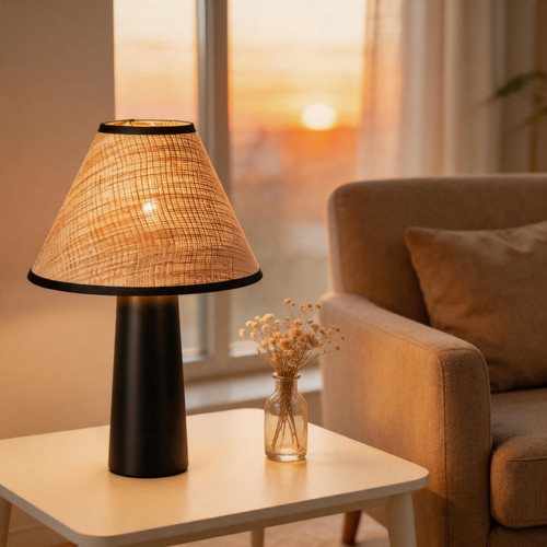 Metal table lamp - metal,