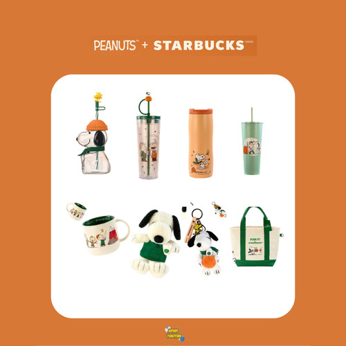 2026 starbucks peanuts - x,