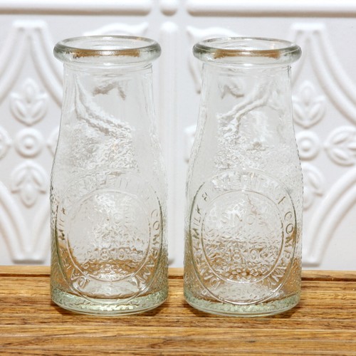 Pair vintage dairy milk - pair,