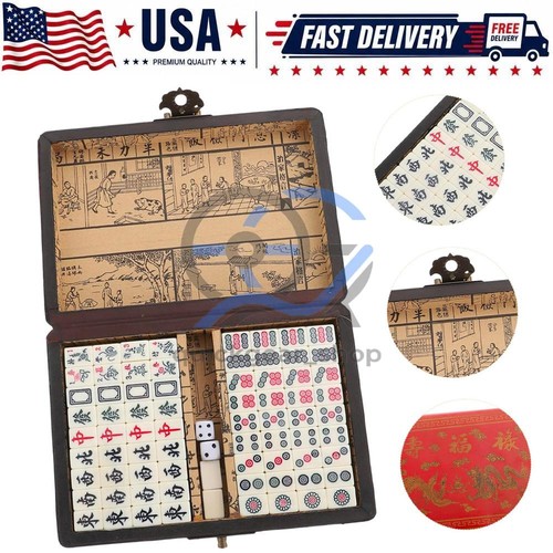 Vintage chinese mahjong - mahjong, set