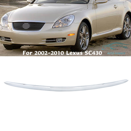 Front hood chrome - front,