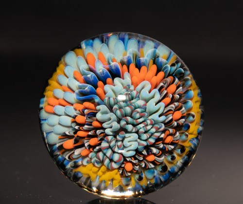 Borosilicate coral reef marble - coral,