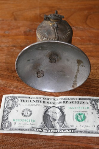 Vintage antique brass - brass, coal