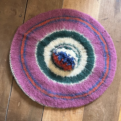 Vintage 1970s wool beret - 1970s, tam