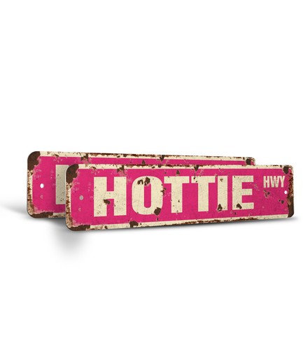 Hottie vintage style rustic - hottie,