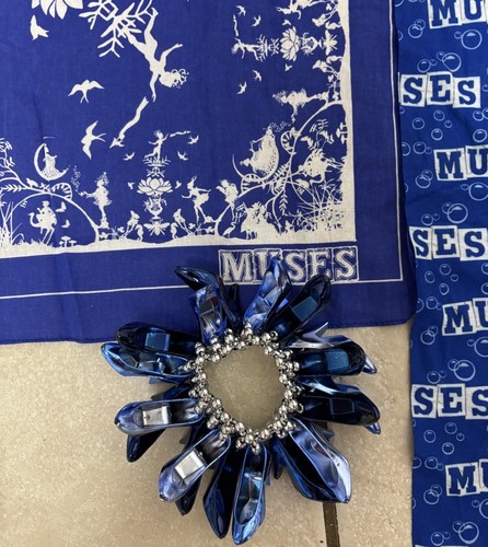Krewe muses blue gator - 3,