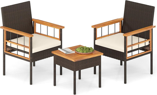 Stylish piece wicker - 3-piece, outdoor