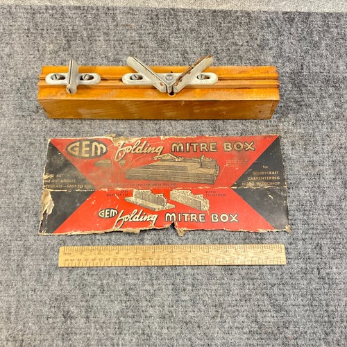 Vintage gem folding - vintage, box