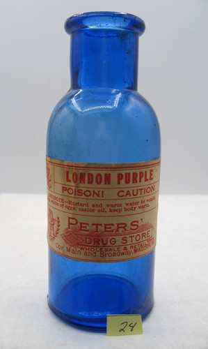Labeled cobalt blue poison - cobalt,